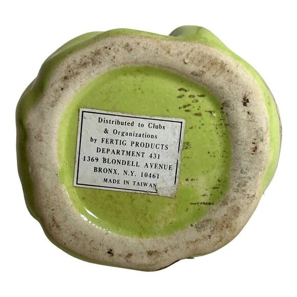 Vintage Froggy Pad Holder Sponge Brush Dish big mouth frog scouring pad holder - Picture 4 of 5